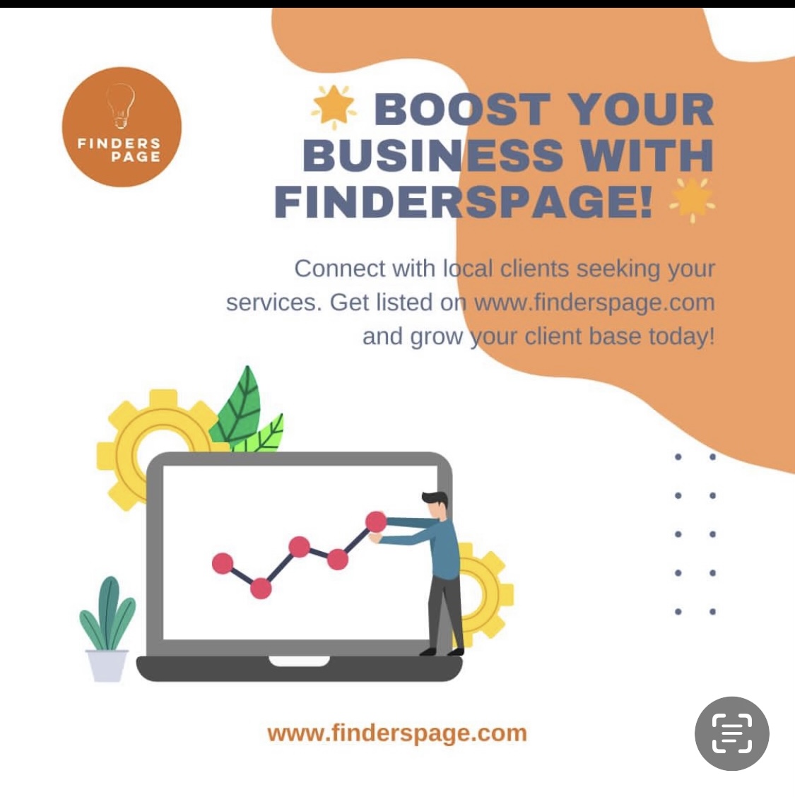 Create your business page! Business page is now up and running! image