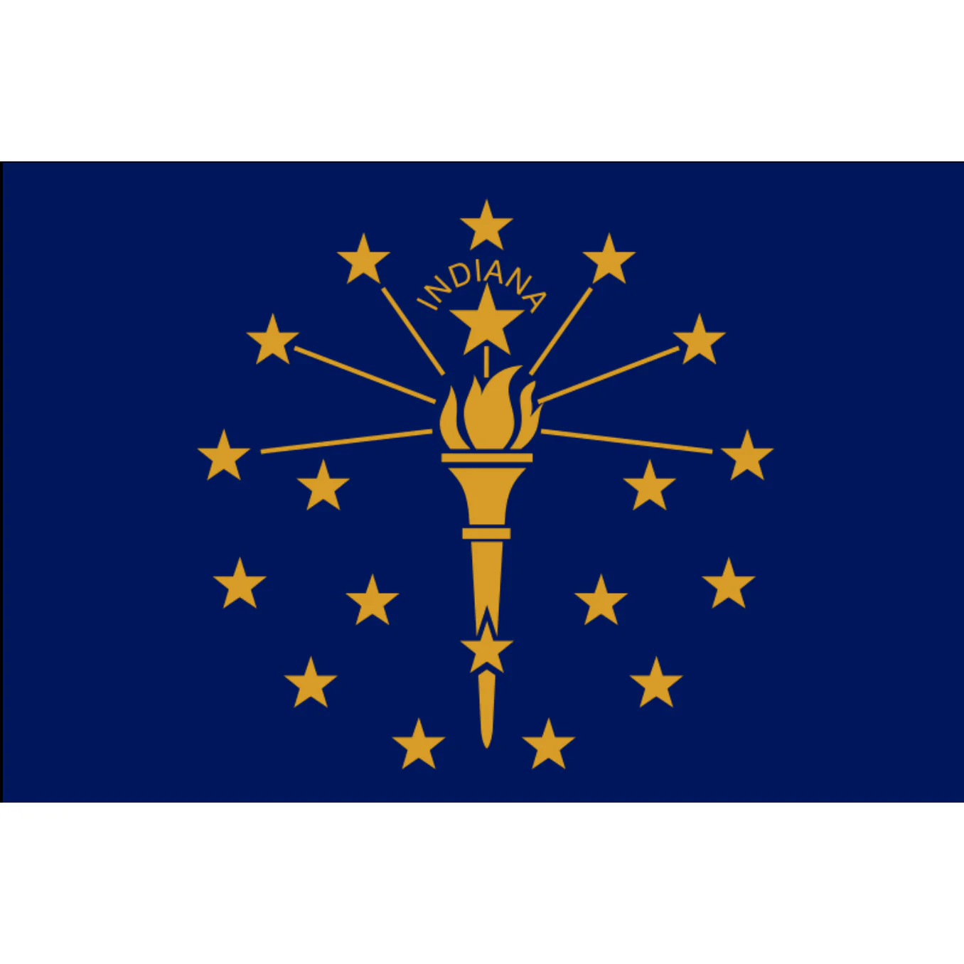 State of Indiana Flag 0